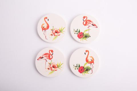 Flamingo Coasters