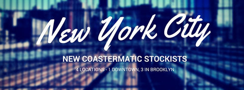 Coastermatic stockists in NYC 