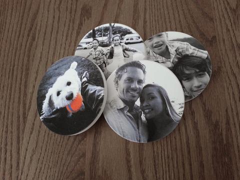 Family Photo Coasters